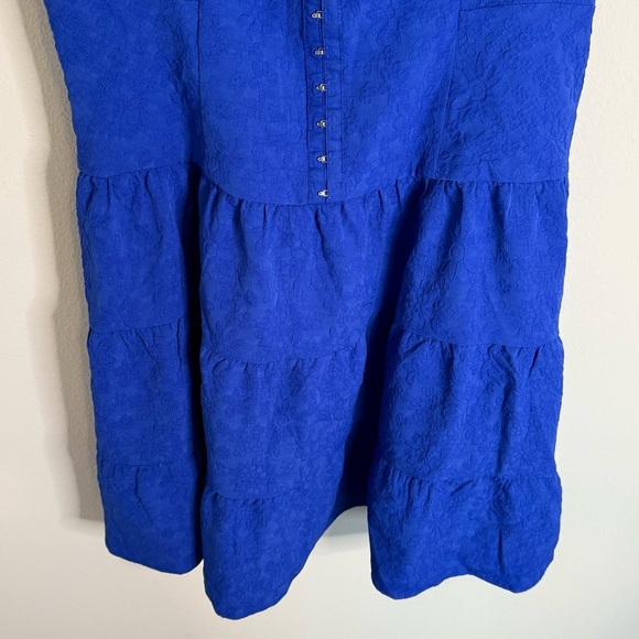 NWT Betsey Johnson Janice Mini Dress Bright Blue Size Large - Picture 4 of 6